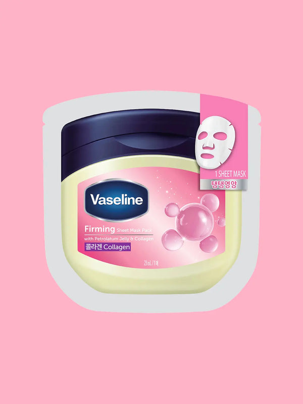 [Vaseline] Vaseline Plumping Sheet Mask 23ml (1 Sheet) / 바세린 탱탱 시트 마스크팩 23 ml 1매
