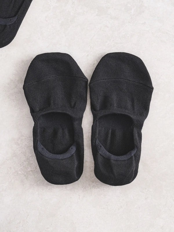[DAISO] GGRN Women's Good Fit Fake Socks Black / GGRN 여성 굿피트 페이크 삭스 블랙