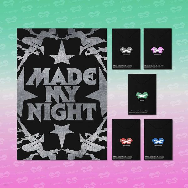 [LE SSERAFIM] LE SSERAFIM - 2nd Single Album 'Made My Night' [COMPACT ver.][5종 SET] / 르세라핌 (LE SSERAFIM) - 2nd Single Album 'Made My Night' [COMPACT ver.][5종 SET]