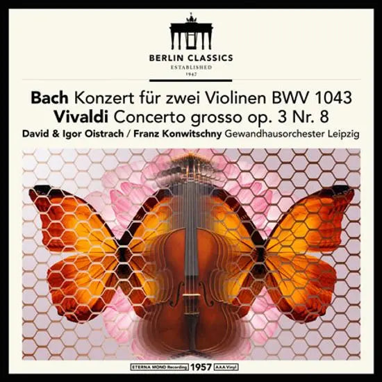 [K-Pop] Bach & Vivaldi: Concertos for Two Violins / CONCERTOS FOR 2 VIOLIN/ DAVID OISTRAKH, IGOR OISTRAKH, FRANZ KONWITSCHNY [바흐 & 비발디: 두 대의 바이올린을 위한 협주곡 & 프랑크: 바이올린 소나타 - 오이스트라흐 부자]