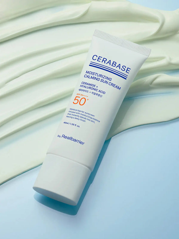 [By Real Barrier] By Ecom Ecom Real Barrier Ceramide Base Moisturizing Calming Sun Cream 40ml / 바이 리얼베리어 세라베이스 모이스처라이징 카밍 선크림 40 ml