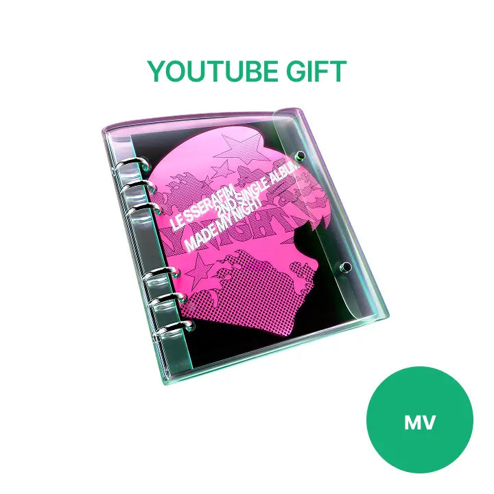 [LE SSERAFIM] [YOUTUBE GIFT] 2nd Single Album 'Made My Night' CHEMICAL NIGHT