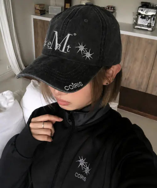 [MUCENT] [MUCENTXCOIRIS] PIGMENT BALL CAP (3COLOR) / [무센트X코이리스] 피그먼트 볼캡 (3컬러)