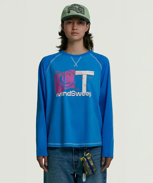 [TEKET] Mindsweep L/S Tee Blue