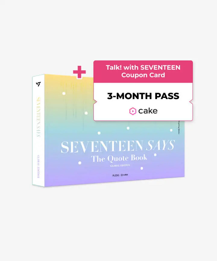 [SEVENTEEN] SEVENTEEN SAYS & Talk! with SEVENTEEN 3-MONTH Pass