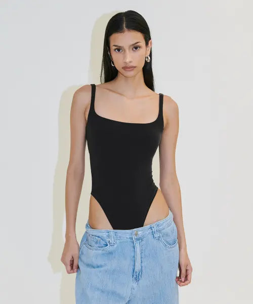 [PROJECT WAVE] Move Square BodySuit - 3 color
