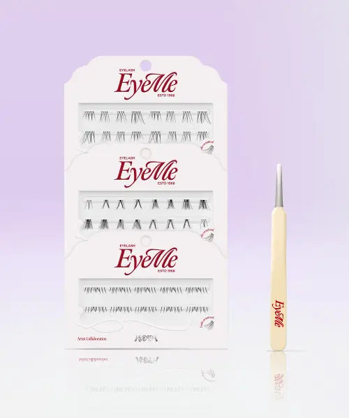 [PICCASSO] Aimi X Sang Eun Unni 3rd Wispy Eyelashes 3 Pairs Set (Choose 3 out of 4 Types) (+ Free Mini Round Tip Tweezers) / 아이미X상은언니 3rd 가닥 속눈썹 3개 세트 (4종 택 3) (+ 미니 라운드 팁 트위저 증정)