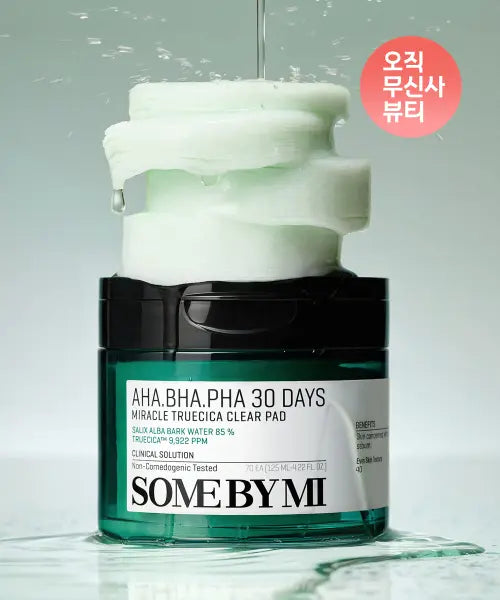 [SOMEBYMI] SOME BY MI AHA-BHA-PHA 30 DAYS MIRACLE TRUECICA CLEAR PAD [70 Pads] / 아하바하파하 30데이즈 미라클 트루시카 클리어 패드 70매