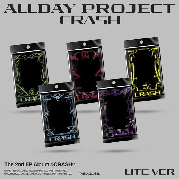 [ALLDAY PROJECT] [Off-Line Sign Event] ALLDAY PROJECT - The 2nd EP Album 'CRASH' LITE ver. (Random Ver.)