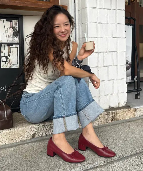[ELIZABETH STUART] Mignon Ballet Pumps EBAL165513 / 미뇽 발레 제니 펌프스 EBAL165513