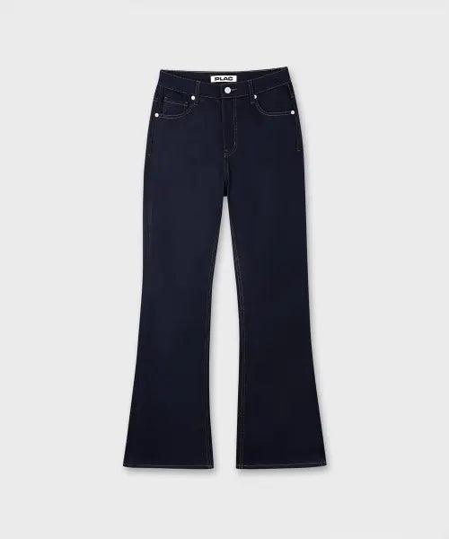 [PLAC WOMEN] Bootcut Denim Pants - A03 Indigo / 부츠컷 데님팬츠 A03 인디고