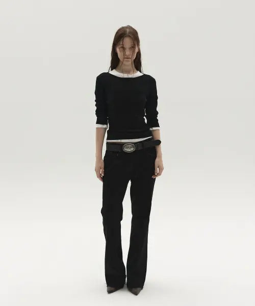[LCDC™] ESSENTIAL BLACK DENIM (BLACK)