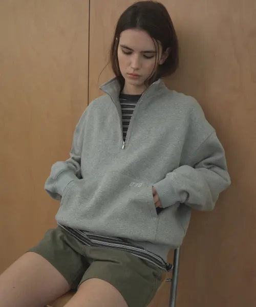 [TILL I DIE] BRUSHED ZIP UP MTM [TIFA04LT03]_Melange