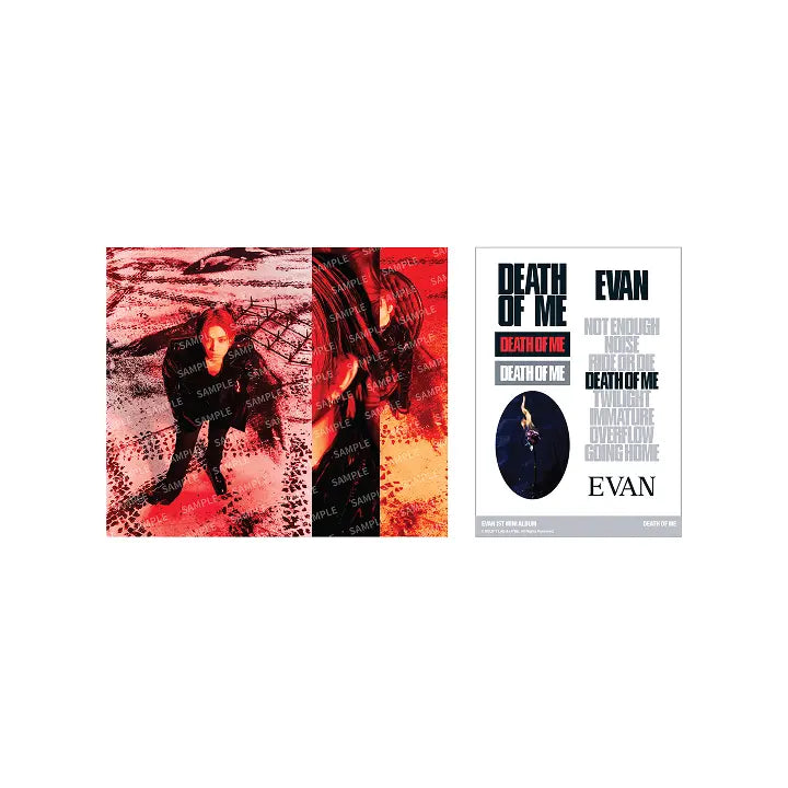 [EVAN] Postcard & Sticker Set