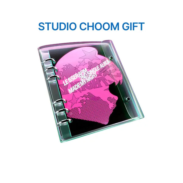 [LE SSERAFIM] [STUDIO CHOOM GIFT] 2nd Single Album 'Made My Night' CHEMICAL NIGHT