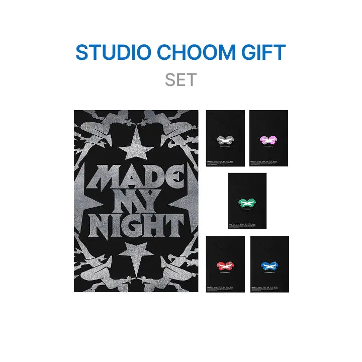 [LE SSERAFIM] [STUDIO CHOOM GIFT] 2nd Single Album 'Made My Night' (COMPACT ver.) (Set)