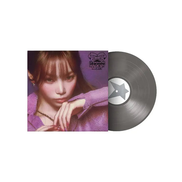 [LE SSERAFIM] 2nd Single Album 'Made My Night' Vinyl (CHIC SILVER ver.)