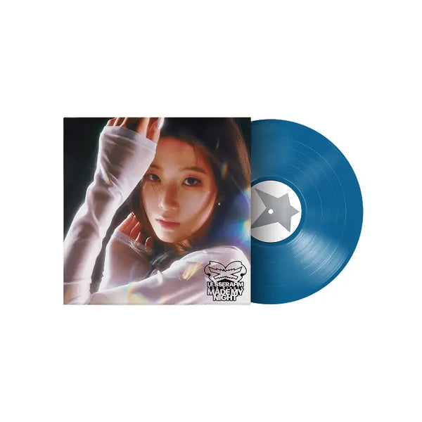[LE SSERAFIM] 2nd Single Album 'Made My Night' Vinyl (SKY BLUE ver.)