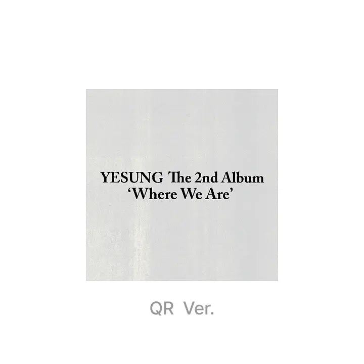 [SUPER JUNIOR] The 2nd Album [Where We Are] (QR  Ver.)