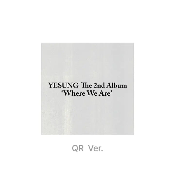 [SUPER JUNIOR] The 2nd Album [Where We Are] (QR  Ver.)