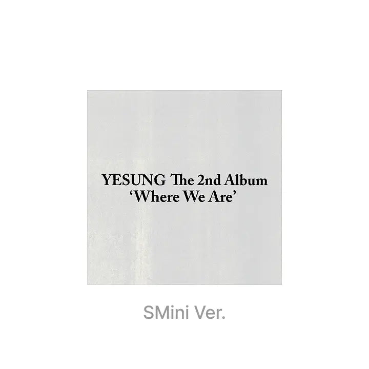 [SUPER JUNIOR] The 2nd Album [Where We Are] (SMini Ver.)