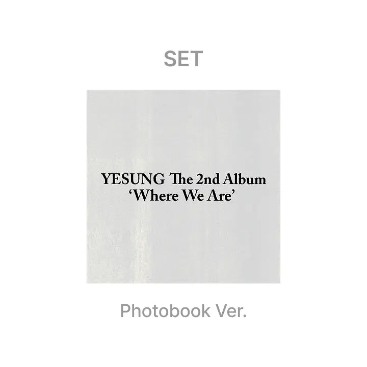 [SUPER JUNIOR] The 2nd Album [Where We Are] (Photobook Ver.) (Set)