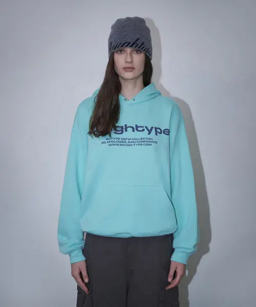 [ROUGHTYPE] Signature Oversized Hoodie - Mint