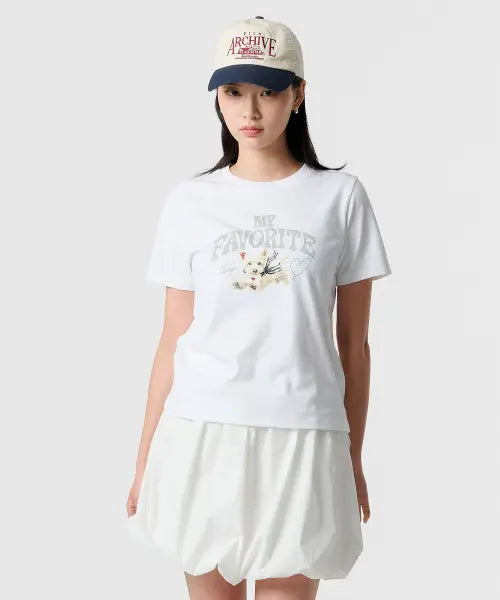 [FILA] Women's Mighty T-shirt Standard (FS262RS01F026191) / 여성 마이티셔츠 스탠다드(FS262RS01F026191)
