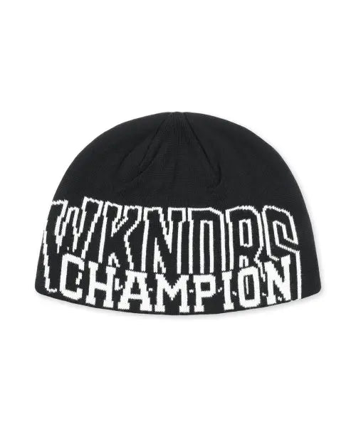 [WKNDRS] WKNDRS x CHAMPION BEANIE (BLACK)