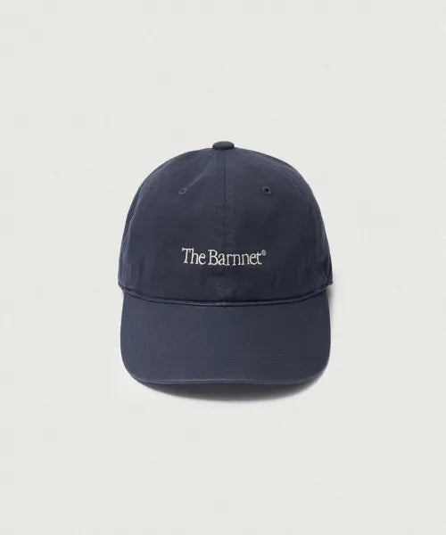 [THEBARNNET] Small Logo Ball Cap_Navy