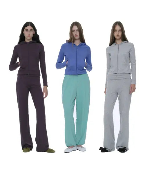 [PARTIMENTO WOMEN] PWC Full Face Hoodie Zip-Up_9 Colors / PWC 풀페이스 후디 집업_9컬러
