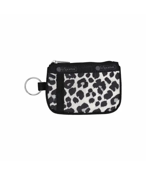 [LESPORTSAC] Neutral Leopard Key Card Holder [4009.HC19] / 뉴트럴 레오파드 키 카드 홀더 [4009.HC19]