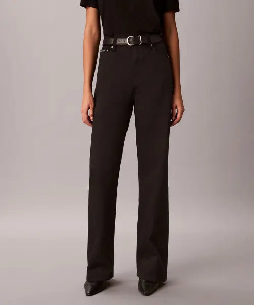[CALVIN KLEIN JEANS] Women's Asia Wide Fit Soft Black Denim 47H607G TZK / 여성 아시아 와이드핏 소프트 블랙 데님 47H607G TZK
