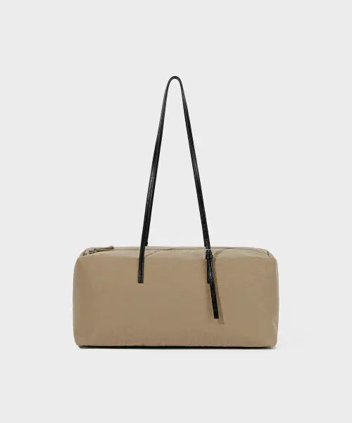 [LOW CLASSIC] CARAMEL BOX SHOULDER BAG_BEIGE [LC267BA11BE]