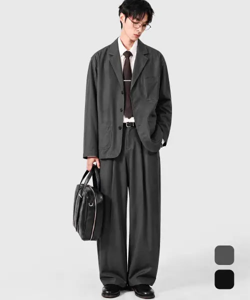 [DIMITRI BLACK] [OFFICE] COMFORT SUIT SET-UP_2 COLOR / [Office] 컴포트 수트 셋업_2 COLOR