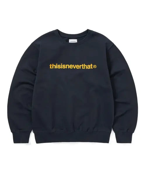 [THISISNEVERTHAT] T-Logo LT Crewneck Navy