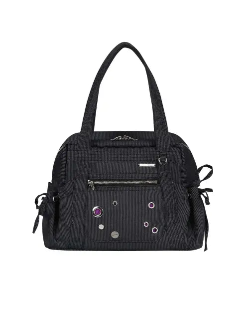 [YEOMIM] [×Misekiseoul] easy carry bag (navy stripe) / [×미세키서울] easy carry bag (navy stripe)