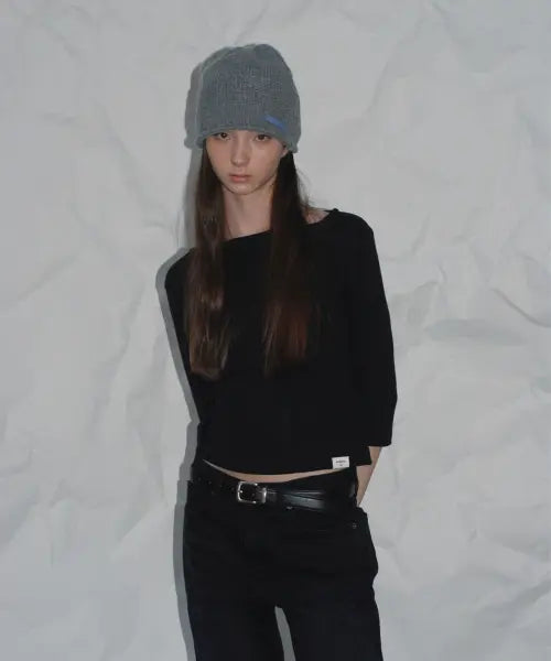 [FOETO] 200 Base 3/4 Sleeve Boatneck Tee (5 Colors) / 200 Base 3/4 tee (boatneck ver.)(5 color)