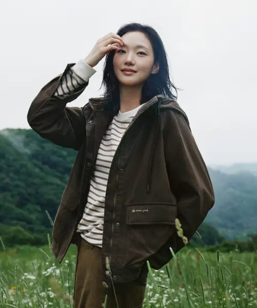 [SNOWPEAK APPAREL] CLEAND Women's Jacket (S26FWDJK91) Choco Brown / 클랜드 여성 자켓 (S26FWDJK91) Choco Brown