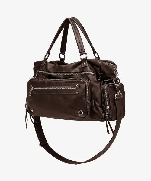 [BLACK PURPLE] Bread Bag_Brown / 브레드 백_브라운 Bread Bag_Brown
