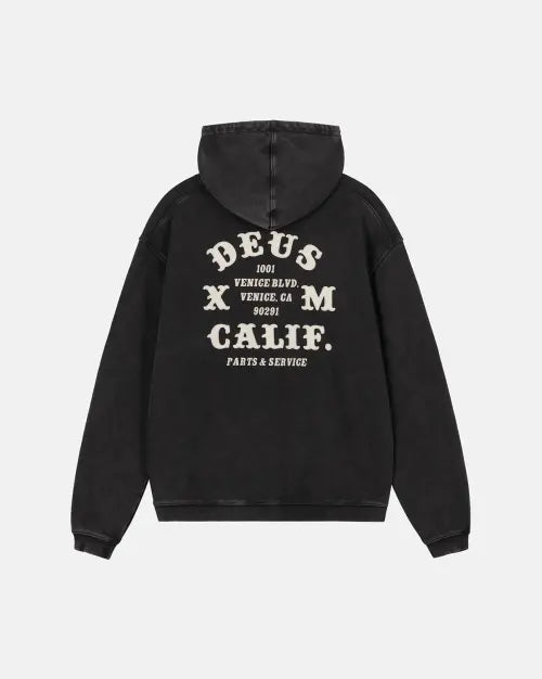[DEUS EX MACHINA] Quick Strike Hoodie - Black / Quick Strike Hoodie_Black