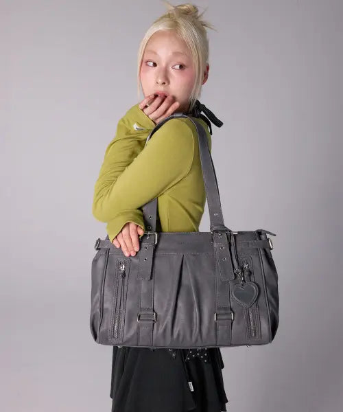 [YOUHEE] MALIBU BAG_CHARCOAL / [주영X유희] MALIBU BAG_CHARCOAL