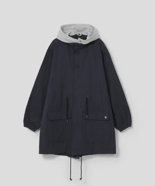 [SLOW RECORD HOUSE] Vintage Washed Military Jacket_Navy / 빈티지 워시드 밀리터리 자켓_네이비