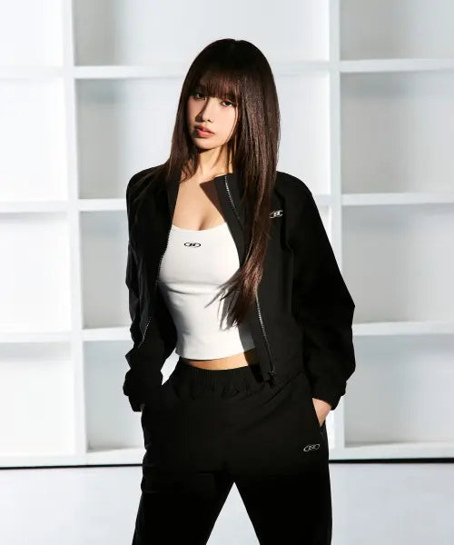 [BORN TO WIN] W STRETCH VENTILATION JACKET [BLACK]