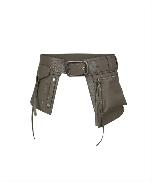 [YEOMIM] harness waist bag (concrete)