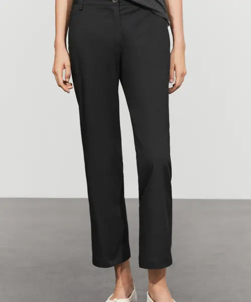 [MASSIMO DUTTI] Cotton Blend Kick Flare Pants / 코튼 혼방 킥 플레어 팬츠