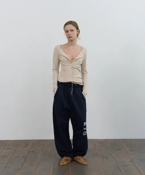 [FOETO] ETO Logo Sweatpants - Navy