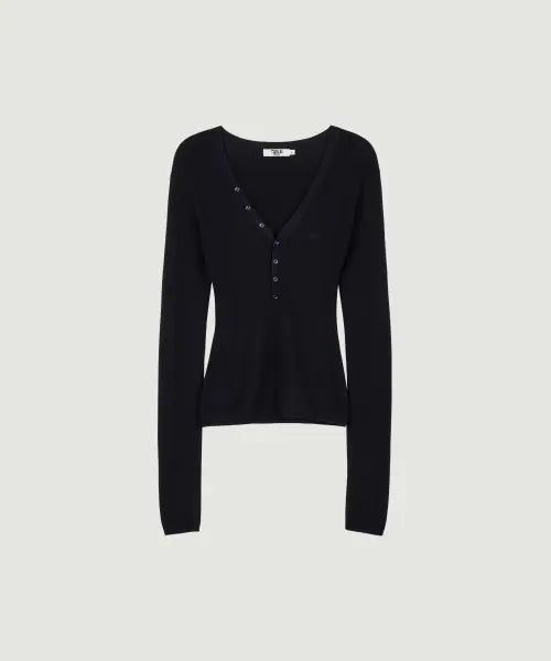 [GROVE] 26FW DAZE KNIT (NAVY)