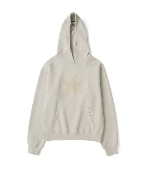 [THE COLDEST MOMENT] TCM stripe starfish logo hoodie (sand beige)
