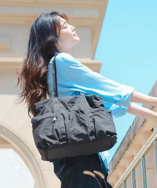 [MAH] Shiro Puff Tote Bag - Black / 시로 퍼프 토트백 - 블랙